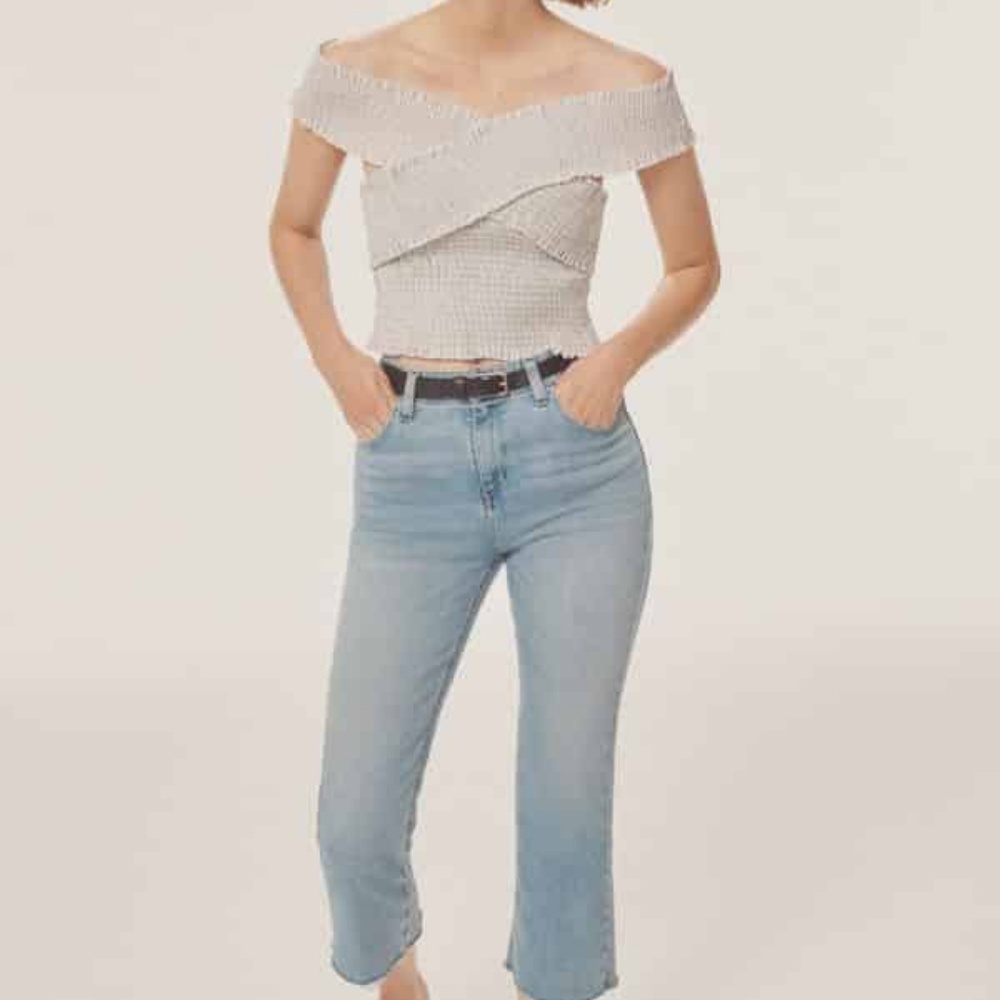 BDG High-Rise Cropped Kick Flare